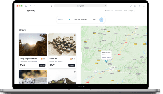 Restly desktop interface